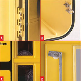 Encon® CUSTOMIZED WALL  CASES - Call our office to discuss different options and features and prices