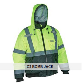 MCR Safety® Luminator™ Class 3 Value Bomber Jackets