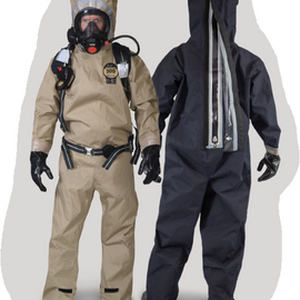 Kappler DuraChem® 500 NFPA 1990 (1994) Class 1 & 2 Certified Hazmat/CBRN Ensemble D5H457-94 Please choose size and color.