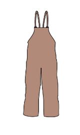 Kappler Zytron® 300 Bib Trousers. Z3H660 Adjustable Webbing Straps and Snap-Lock Fasteners. Sold by the case.