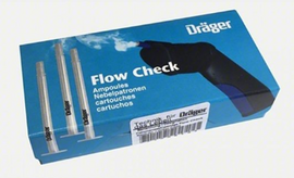 Draeger Flow-Check ampoules (package of 3 and 1 nozzle)