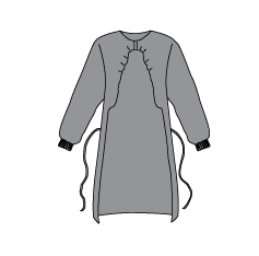 Kappler Zytron® 200 Long SIeeved Apron  Z2B847 Typical Applications: Chemical handling, petrochemical operations, hazardous material clean-up and remediation. Sold by the case, qty 25 in a case.  Please choose size.