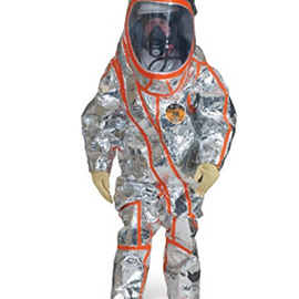Kappler Frontline® 500 NFPA 1990 (1991) Certified Vapor Total Encapsulating Suit Front Entry F5H582-91 - Typical Applications: Hazmat response and chemical handling with potential for chemical flash-fire. Please choose size