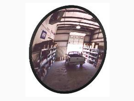 Klear-Vu® Circular  Convex Mirrors - Acrylic Lens/Galvanized Back