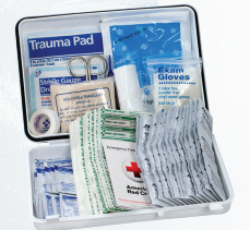 First Aid Only 25 person, contractor kit, plastic