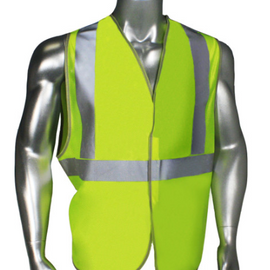 Radians Standard Mesh Vest - Silver Trim, Type R, Class 2 - Please Choose Size