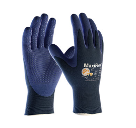 West Chester MaxiFlex Elite Ultra Lite Weight Seamless Nylon Glove with Nitrile Coated MicroFoam Grip on Palms & Fingers