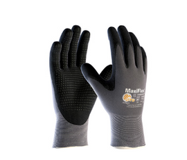 West Chester MaxiFlex Endurance Seamless Knit Nylon Glove with Nitrile Coated MicroFoam Grip on Palm & Fingers
