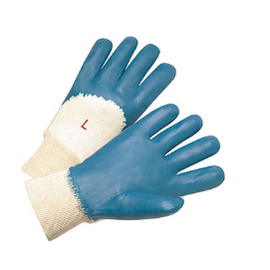 West Chester Heavy Weight Jersey Glove with Nitrile Coated Smooth Grip on Palm, Fingers & Knuckles