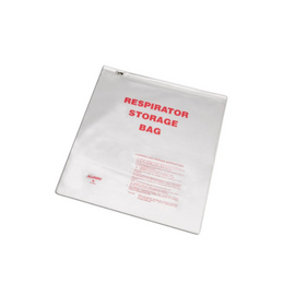 Allegro Respirator Storage Bag with Zipper, 14" x 16"