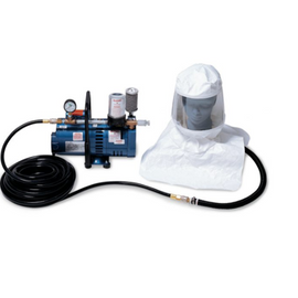 Allegro One‐Worker Tyvek Air Hood Low Pressure System, 50' Airline Hose