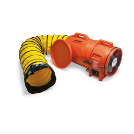 Allegro 12" Plastic COM-PAX-IAL Blower, AC with Ducting & Canister Assembly - Please choose length of ducting