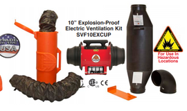 Air Systems Axial Blower Ventilation Kit - Explosion-Proof