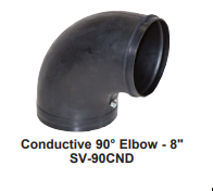 Air Systems Saddle Vent® Elbow - Conductive