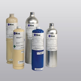 RAE Calibration gas Hydrogen Cyanide 10ppm (Balanced Nitrogen) 58 L Aluminum Cylinder (Z105110PN)
