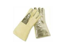 Mechanix Wear 14" High Heat Glove, Wool Lined, Aluminized Para Aramid Blend Back, Para Aramid Front - Price per pair