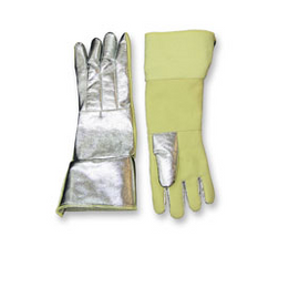 Mechanix Wear 23" High Heat Glove, Wool Lined, 19 oz Aluminized Para Aramid Blend Back with 22 oz Para Aramid Blend Front - Price per pair