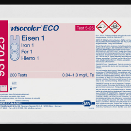CTL Scientific VISO ECO IRON 1 *This item is hazardous and cannot ship Parcel Post. It is required to ship UPS Ground* - 1 kit (200 tests)  - Hazardous : Y