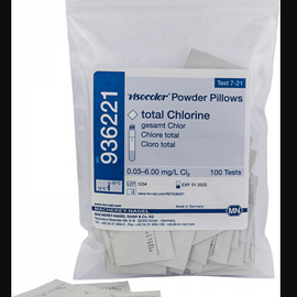 CTL Scientific VISO PP total Chlorine, pack of 100 powder pillows  - Hazardous : N