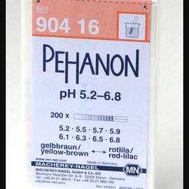 CTL Scientific PEHANON pH 5.2-6.8 - box of 200 strip  11 x 100 mm  - Hazardous : N