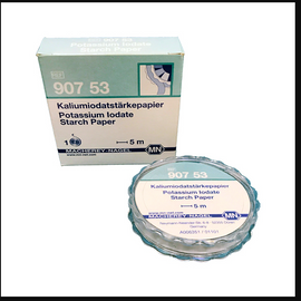 CTL Scientific Potassium iodate starch paper (this paper is to determine the presence of reducing agents.  For oxidizing agents see 90754 or 90758) - roll of 5 meter length x 7 mm wide  - Hazardous : N