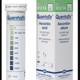 CTL Scientific QUANTOFIX Ascorbic acid - box of 100 strips (6 x 95 mm)  - Hazardous : N