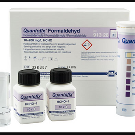 CTL Scientific QUANTOFIX Formaldehyde  *This item is hazardous and cannot ship Parcel Post. It is required to ship UPS Ground* - box of 100 strips & reagent  - Hazardous : Y
