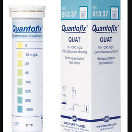 CTL Scientific QUANTOFIX Quat - box of 100 strips (6 x 95 mm)  - Hazardous : N