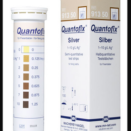 CTL Scientific QUANTOFIX Silver - box of 100 strips (6 x 95 mm)  - Hazardous : N