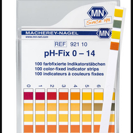 CTL Scientific PH-FIX  0-14 - box of 100 strips (6 x 85 mm)  - Hazardous : N