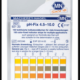 CTL Scientific PH-FIX  4.5-10 - box of 100 strips (6 x 85 mm)  - Hazardous : N