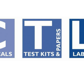 CTL Scientific Fluoride test paper   - box of 200 strips  - Hazardous : N
