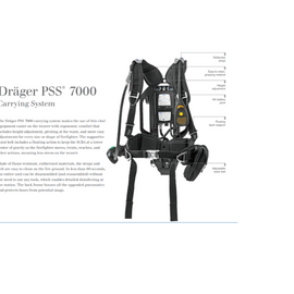 Draeger PSS 7000 - NFPA Certified SCBA - Call for configuration