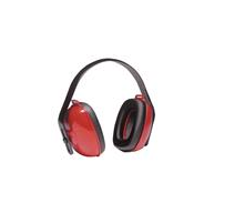 Honeywell Howard Leight QM24+ Earmuffs - NRR 25, Red/Black