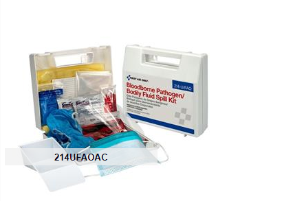 First Aid Only Bloodborne Pathogen/Body Fluid Spill Kit