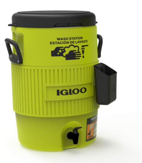 IGLOO Economical Hand Washing Station - Choose 5 gallon or 10 gallon