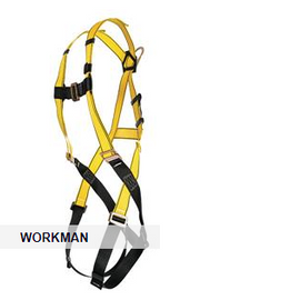 MSA Workman® Harness with Qwik-Fit Leg Buckles, Standard