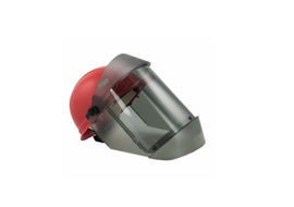 Oberon Deluxe TCG Arc Shield, Grey, 30 Cal., with Hard Cap, Antifog