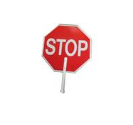 MTS Safety "Stop/Slow" Plastic Non-Reflective, 12" PVC Handle