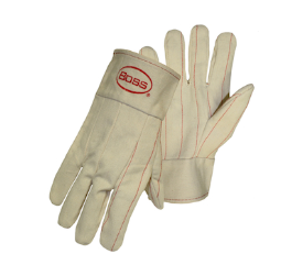 West Chester PIP 2-Ply Hot Mill Nap-In W Band Top Cuff Straight Thumb - size L - Price per dozen