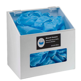 Rackem Safety Hair Net/Beard Cover/Shoe Cover / Arm Sleeve ECONOMY Dispenser  (With Hole in Front) - 1 Compartment