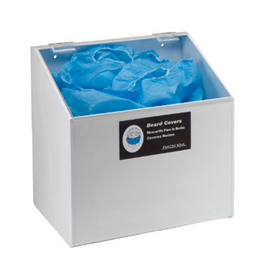 Rackem Safety Hair Net/Beard Cover/Shoe Cover/Arm Sleeve Dispenser  (No Hole in Front)  - 1 Compartment