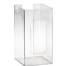 Rackem Safety 1-Box Top Loading Plastic Glove Dispenser, ECO FRIENDLY 100% Recycled PETG CLEAR PLASTIC