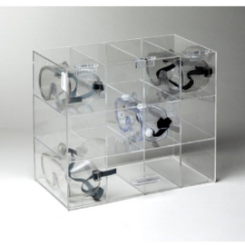 Rackem Safety Goggle and Cell Phone Holder with Door