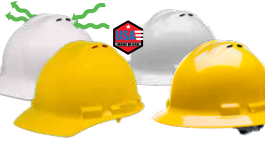 Radians Granite or Quartz Vented Hard Hat 4 Point Ratchet - Please Choose Variety