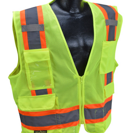 Radians SV6 Type R Class 2 Two Tone Surveyor Safety Vest - Mesh
