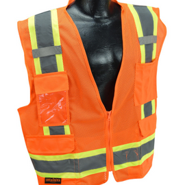 Radians SV6 Type R Class 2 Two Tone Surveyor Safety Vest - Mesh