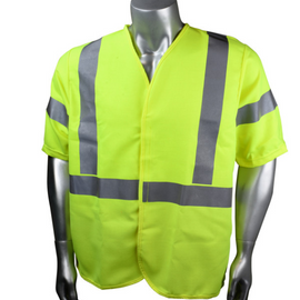 Radians Custom Woven Modacrylic Flame Resistant Class 3 Vest (with short sleeves)