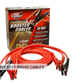 Southwire Extra Heavy Duty Booster Cable, 300 A, 20'