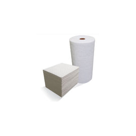 Meltblown Technologies Oil Only White Dimpled Roll - Medium Weight